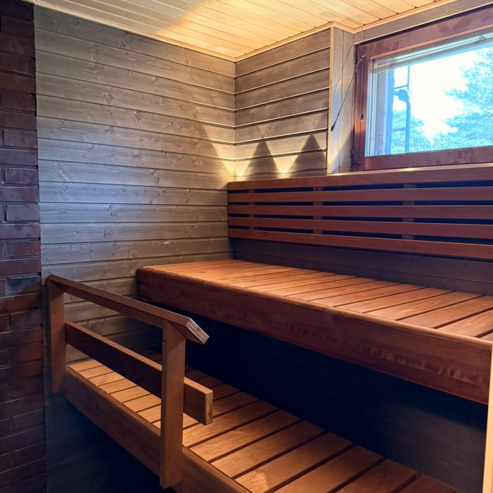 Remontoitu sauna Oulussa - Saunaremontti